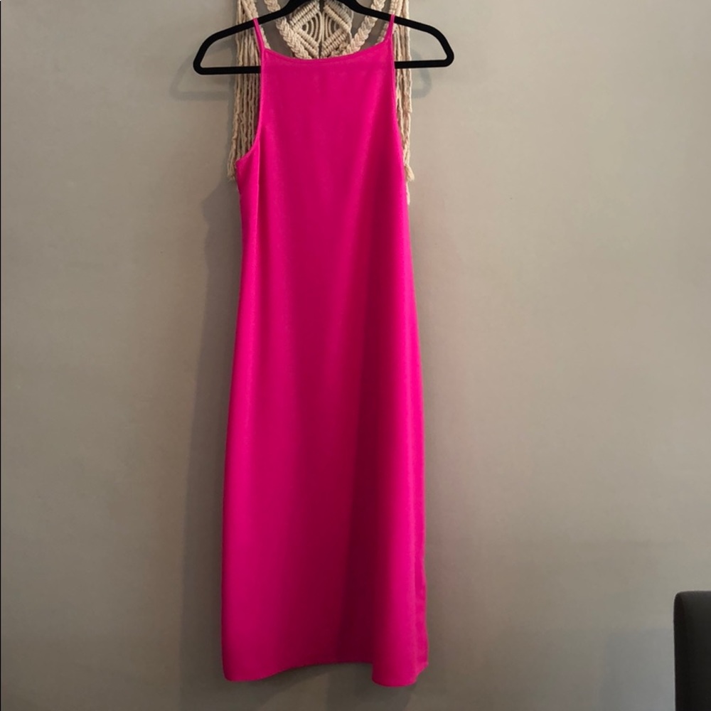 Pink Midi Dress